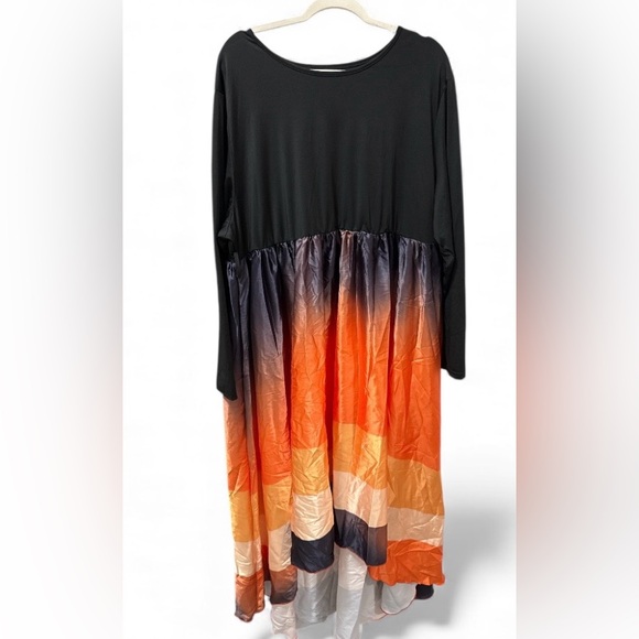 NWT Xpluswear Design Plus Size Formal Black Argyle Round Neck Long without belt - Picture 5 of 7